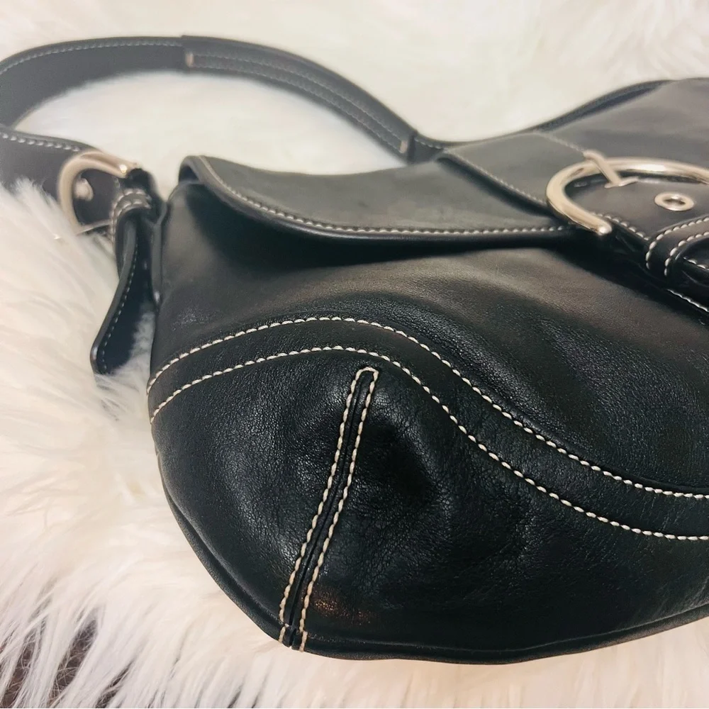 Vintage Coach 9248 Medium
Black Soho Y2K Leather Shoulder Bag EXCELLENT - Picture 6 of 13